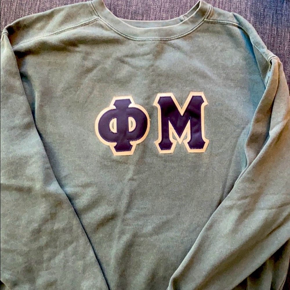 Comfort Colors Green Sweatshirt- New